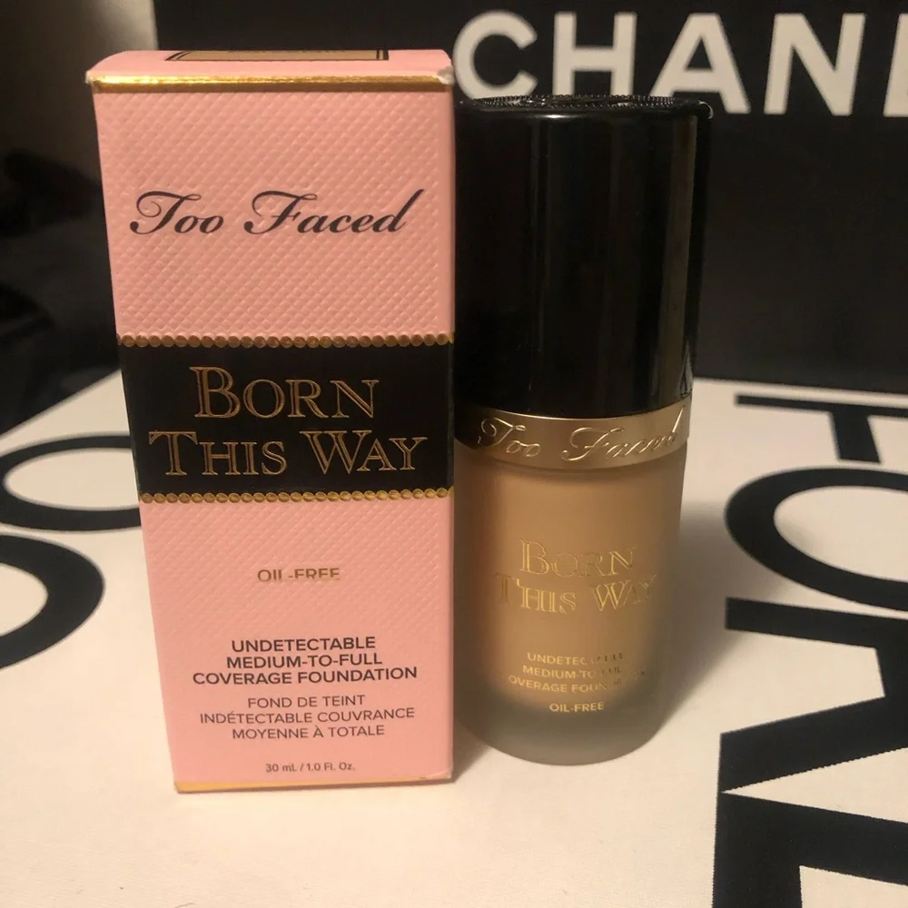 Too Faced Born This Way Porcelain Foundation NIB New